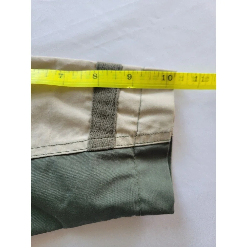 Vintage Oshkosh Green Tan Windbreaker‎ Jacket 2T